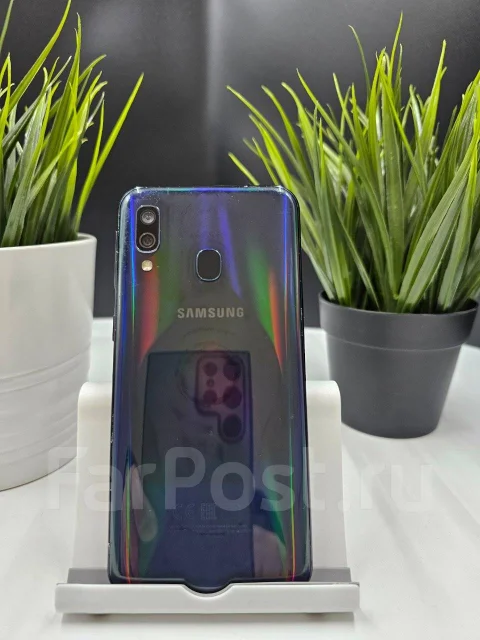 Samsung Galaxy A40. �/�, 64 ��, �����, 3G, 4G LTE, 5G ����