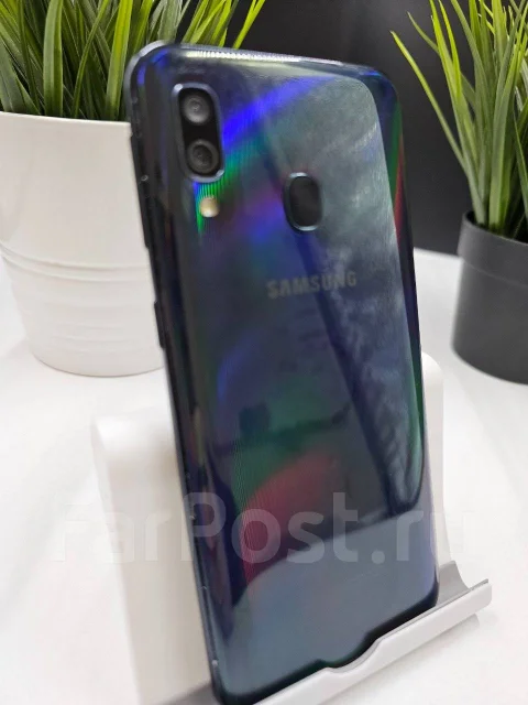 Samsung Galaxy A40. �/�, 64 ��, �����, 3G, 4G LTE, 5G ����