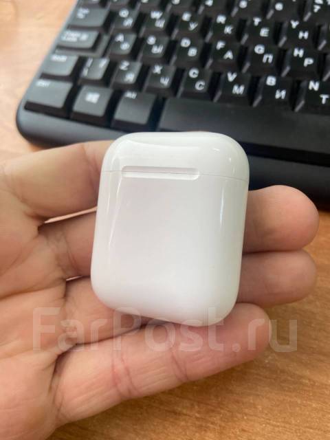 Наушники беспроводные Apple Airpods 1 (оригинал), б/у, в наличии. Цена ...