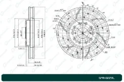 ���� ��������� ��������������� ������������� G-brake GFR-02251L ����� GFR02251L ����