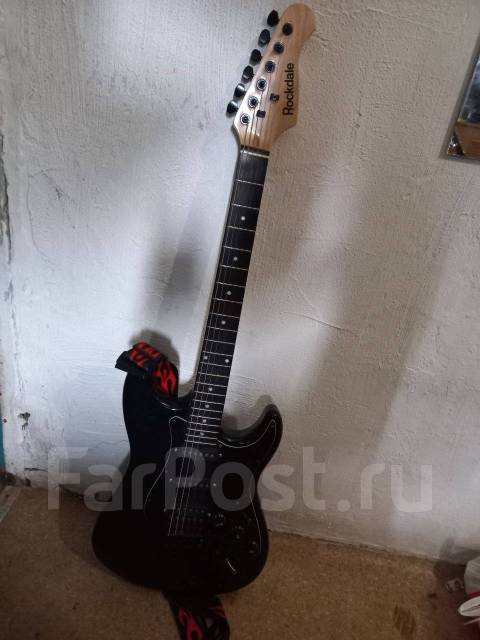 Электрогитара Rockdale Stars Black Limited Edition HSS BK, б/у, в ...