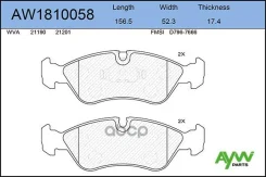 ������� ��������� �������� Daewoo Nexia/Lanos/Espero, OPEL Astra 98/Omega A/Vec ���� AYWIparts ���. AW1810058 AW1810058 ����