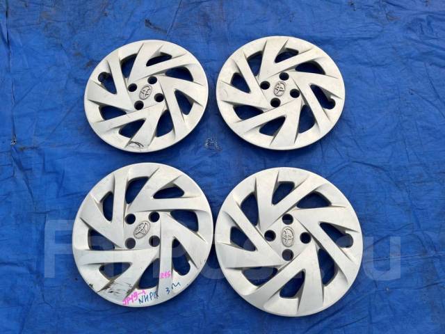 Комплект колпаков на колеса Toyota R15. JP19-1, 15", 1 шт, 4 шт, б/у, в ...