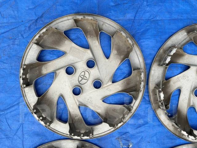 Комплект колпаков на колеса Toyota R15. JP19-1, 15", 1 шт, 4 шт, б/у, в ...