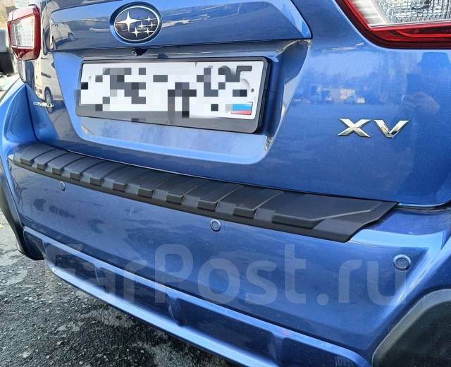 Накладка на задний бампер Subaru XV (2017-2022) купить во Владивостоке ...