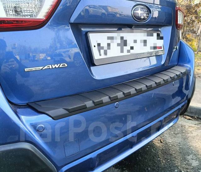 Накладка на задний бампер Subaru XV (2017-2022) купить во Владивостоке ...