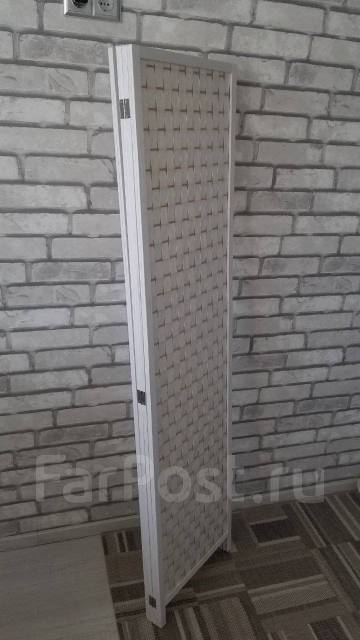 Ширма перегородка ротанг белая 180см, б/у, в наличии. Цена: 3 500₽ во ...
