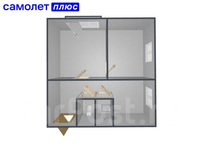 Продается 2-к. квартира в п. Дунай, ул. Ветеранов, д. 7 - Купить 2 ...