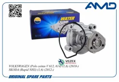 ������� ����� (�����) Volkswagen (Polo ����� V 612, 614) (1,6) (2010-) Skoda (Rapid NH3) (1,6) (2012-) AMD Amdpw277 AMDPW277 ����