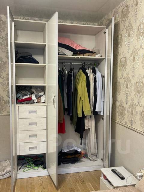 Шкаф с тумбочками, дсп, количество дверей: 3, белый, 140,0 см, 230,0 см ...