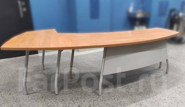 Стол офисный (трансформер) R039, дсп, раздвижной, светлое дерево, 262,0 ...