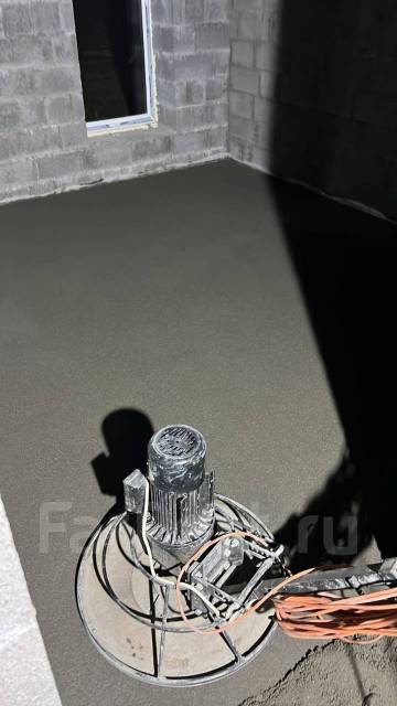 Стяжка пола за 1 день! Полусухой метод, немецкая технология во Владивостоке