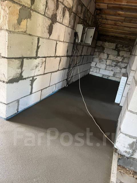 Стяжка пола за 1 день! Полусухой метод, немецкая технология во Владивостоке