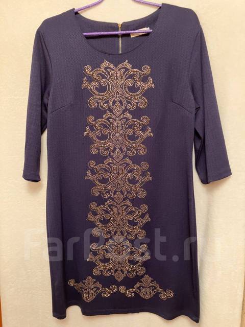 Платье с вышивкой ручной работы, сзади: застежка-молния, Paddy, размер ...