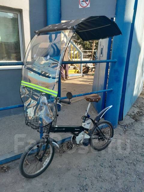 Ветровое стекло с крышой сьемное на мопед, велосипед, новый, в наличии ...