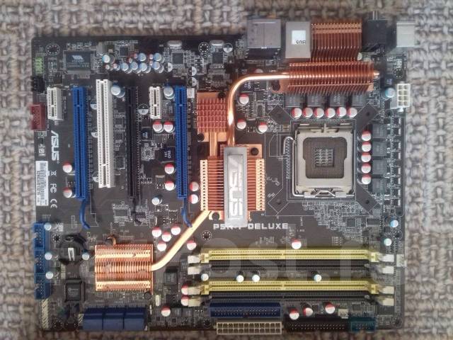 Материнская плата ASUS, LGA775, б/у, в наличии. Цена: 500₽ во Владивостоке