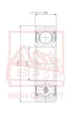 ��������� ������������� (30x55x13) ASVA AB305513 AB305513 ����