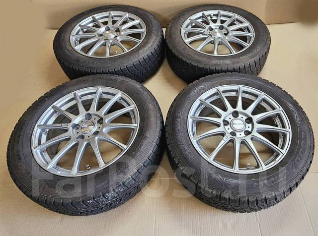 Диски Weds Ravrion R17 7.0 +48 5x114.3 + Шины GoodYear 215/60R17 ЗИМА ...