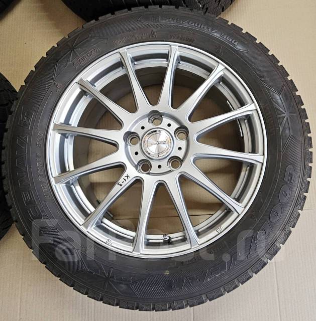 Диски Weds Ravrion R17 7.0 +48 5x114.3 + Шины GoodYear 215/60R17 ЗИМА ...