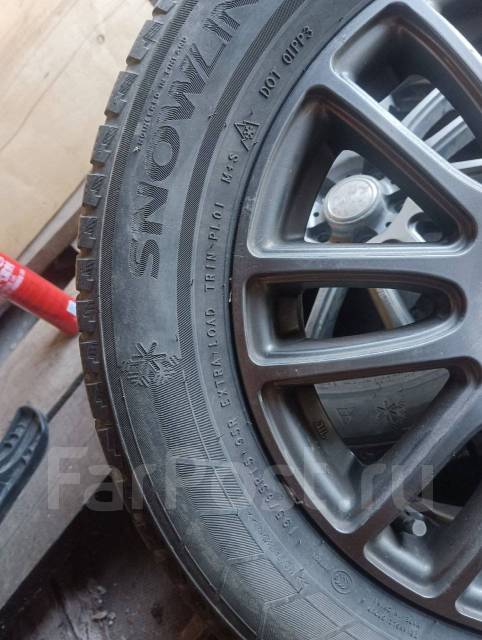 Колеса r15 зимняя резина triangle subaru, 15", 1 шт, 195 мм, 65 % ...