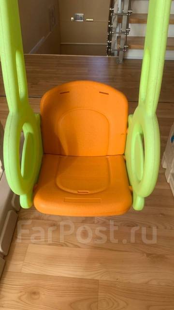 Горка детская с качелей и баскетбольным кольцом, б/у, в наличии. Цена ...