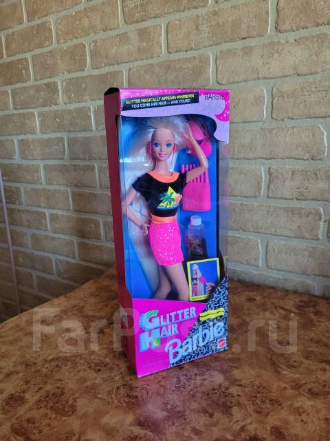 Glitter hair barbie 1993 sale