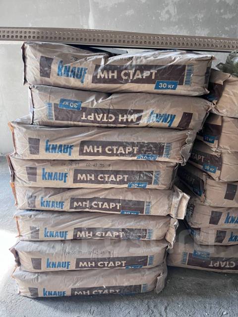 Штукатурка гипсовая «Knauf» MN Start, в наличии. Цена: 520₽ в Артеме