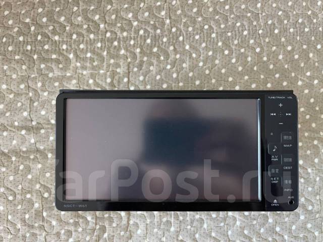 Магнитола Toyota NSCT-W61 FM/CD/SD card/TV/AUX, другой, б/у, в наличии ...