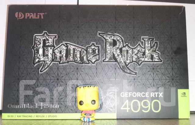 Palit GeForce RTX 4090 GameRock OmniBlack ДНС, б/у, в наличии. Цена ...
