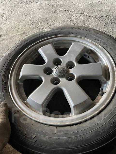 Литые диски Toyota Prius R15 с зимней резиной на докатку, 15", 4 шт ...