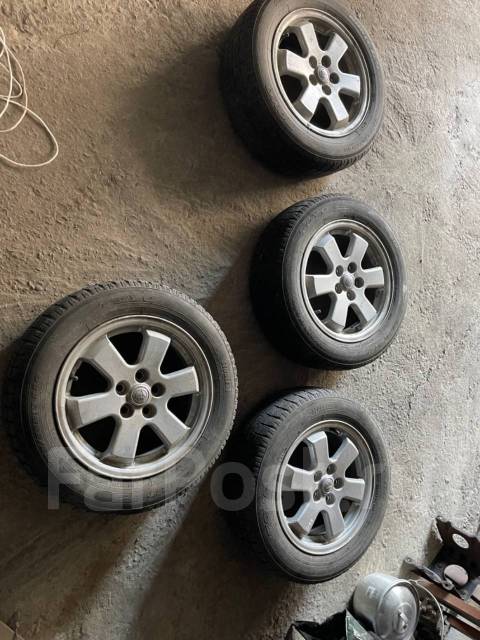 Литые диски Toyota Prius R15 с зимней резиной на докатку, 15", 4 шт ...