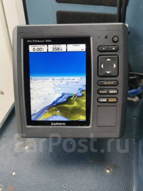 Картплоттер Garmin echomap 50s. (эхолот, навигатор), б/у, в наличии ...