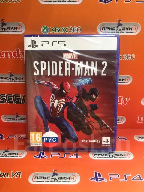 Игра Человек-Паук 2 Spider man 2 (PS5 рус вер) новый Приставкин, диск ...