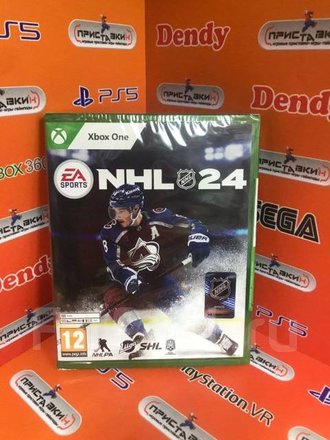 NHL 24 (Xbox One Анг Вер) Новый CD Приставкин, Центр, В Наличии.