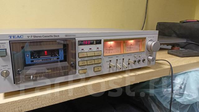 Кассетная дека TEAC V-7, без пробега по РФ, б/у, в наличии. Цена: 21 ...