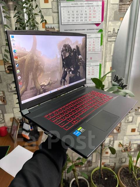 Игровые ноутбука MSI Katana i5/ 16Gb/ RTX3050. Обмен, игровой, 17.3 ...