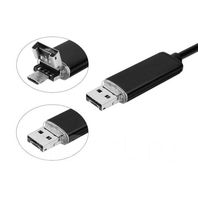 Эндоскоп USB для смартфонов Орбита OT-SME12 (5м, 8мм, 1280*720) 13276 ...