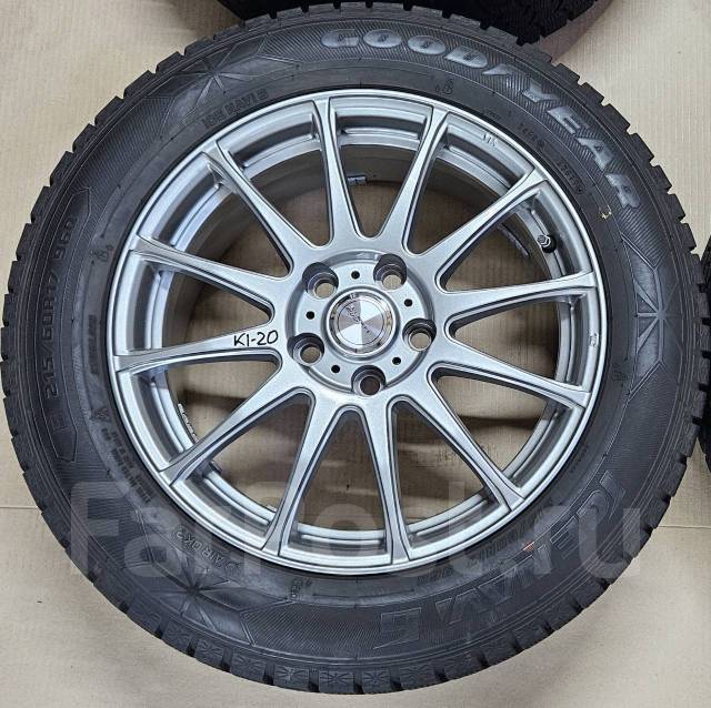 Диски Weds Ravrion R17 7.0 +48 5x114.3 + Шины GoodYear 215/60R17 ЗИМА ...