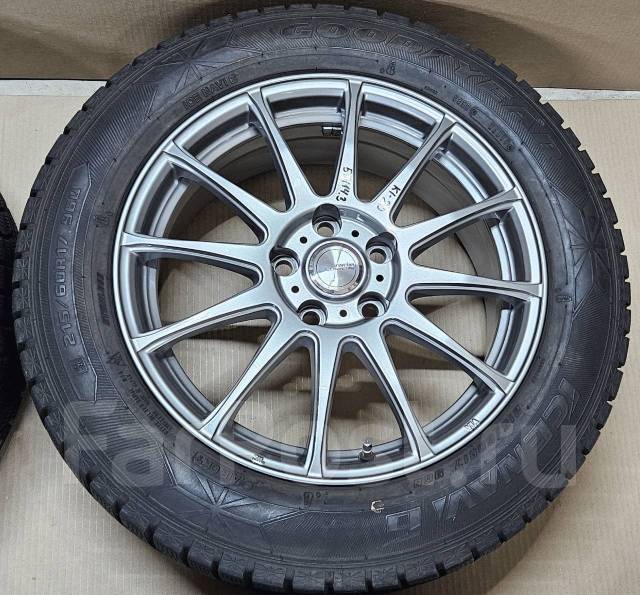 Диски Weds Ravrion R17 7.0 +48 5x114.3 + Шины GoodYear 215/60R17 ЗИМА ...