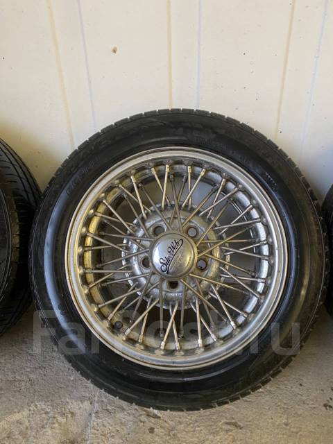 Колеса ретро: диски Silver Web r 15; резина Dunlop, 15", 1 шт, 185 мм ...