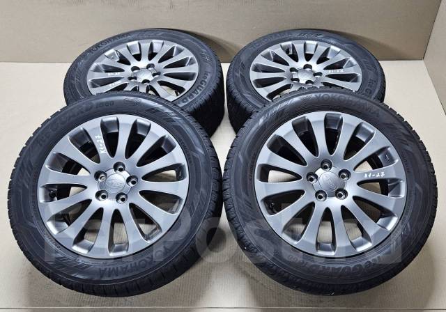 Диски Subaru R16 6.5JJ +55 + шины Yokohama 205/55R16 (ЗИМА, 2018 ), 16 ...