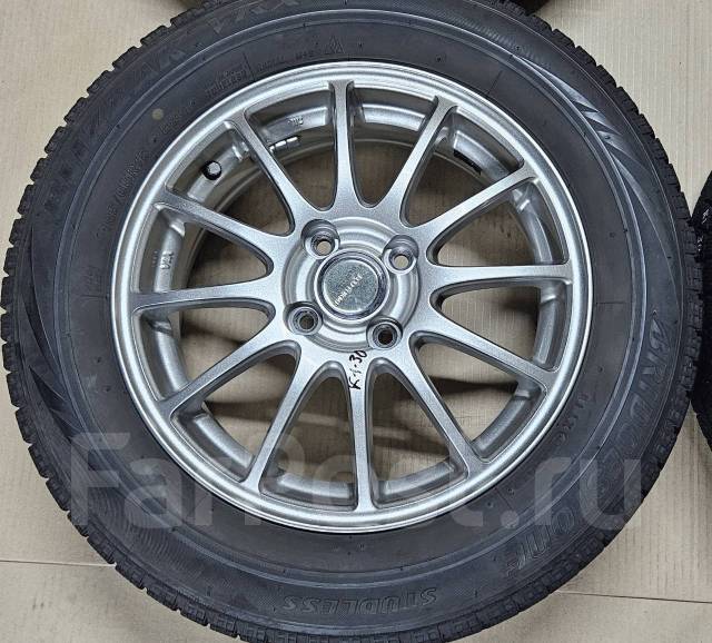 Диски Bridgestone ECO Forme R15 5.5 +52 4x100 + Bridgestone 185/65R15 ...