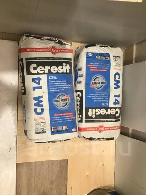 Клей для плитки Ceresit CM14 Extra универсальный 25 кг, в наличии. Цена ...