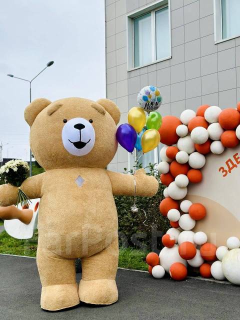 Ростовая кукла Мишка Тедди 2,6 метров во Владивостоке