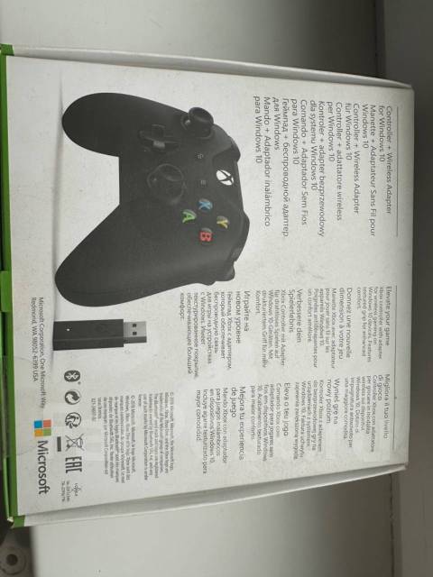 Геймпад xbox и ПК беспроводной оригинал Microsoft, б/у, в наличии. Цена ...