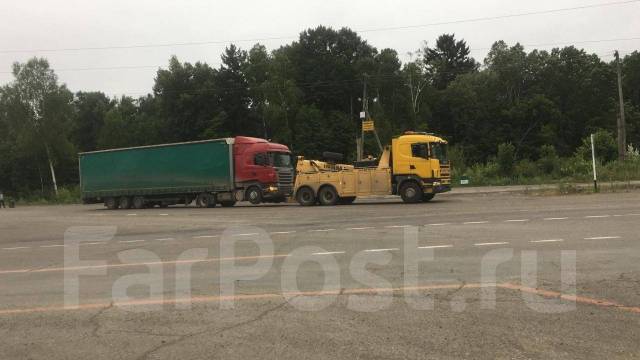 Услуги грузового эвакуатора, Хабаровск, с водителем