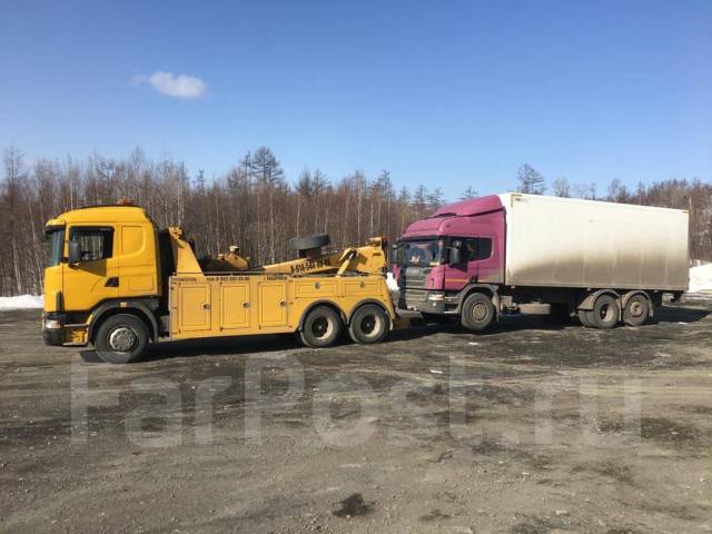 Услуги грузового эвакуатора, Хабаровск, с водителем