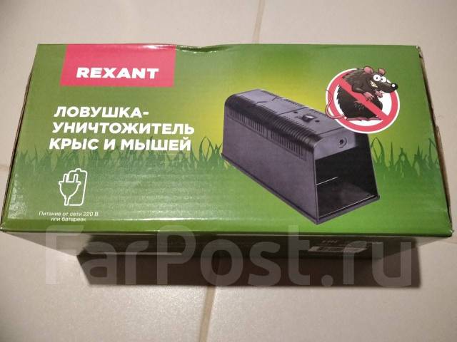 Мышеловка электрическая Rexant, новый, в наличии. Цена: 2 500₽ в Артеме