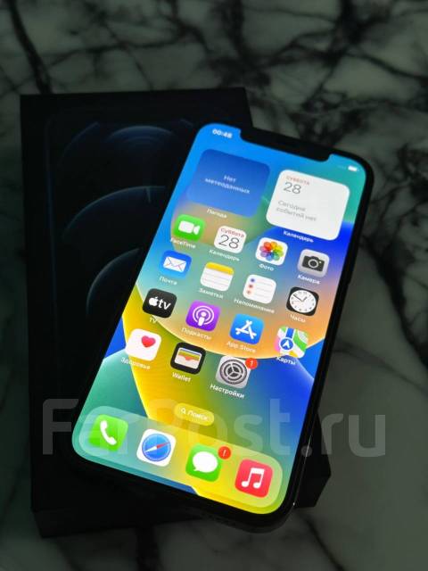 iPhone 12 Pro 128 ГБ 2 sim, 6.10", моноблок, синий, 3G, 4G LTE, 5G ...