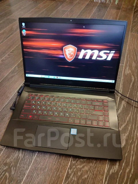 MSI GF63 Thin. 15", 2,3����, ��� 16 ��, ���� 1���, WiFi: 1, Bluetooth: 1, ����������� �� 1��. ����